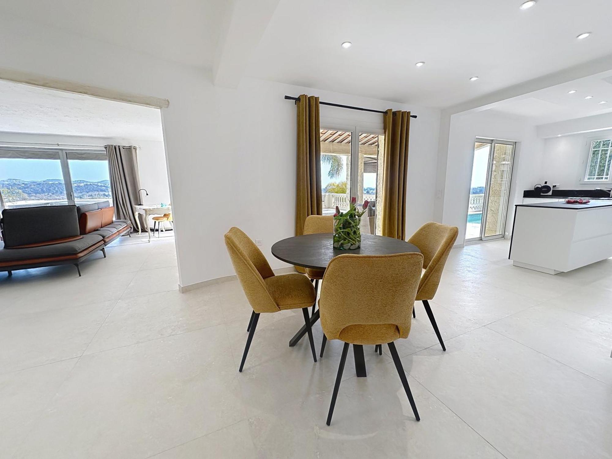 3 Bedrooms Villa Near Cannes - Pool & Jacuzzi - Sea View Манделю-ла-Напул Екстериор снимка