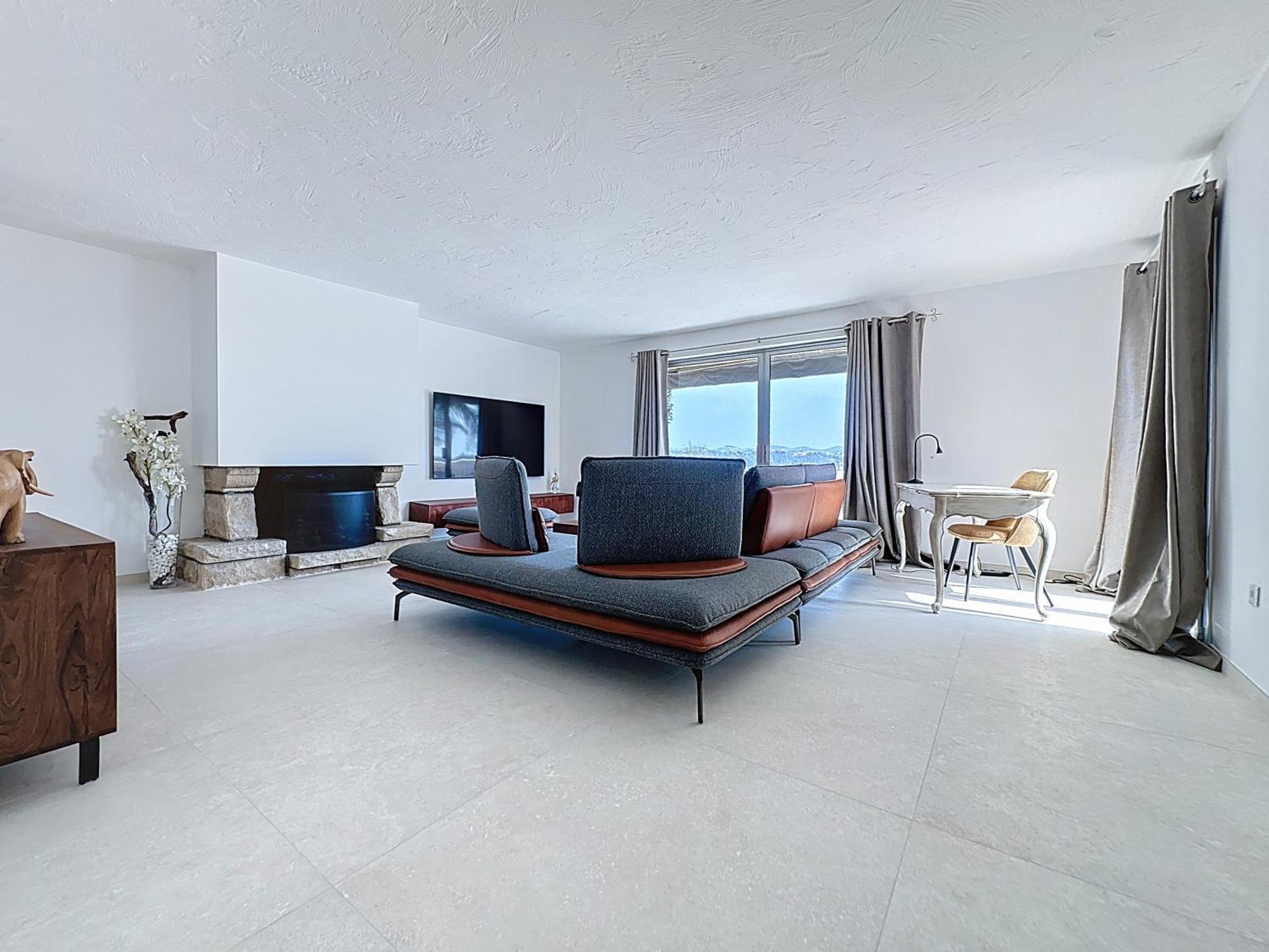 3 Bedrooms Villa Near Cannes - Pool & Jacuzzi - Sea View Манделю-ла-Напул Екстериор снимка